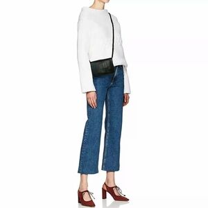 BTB Los Angeles || Kelly‎ Crossbody Bag Soft Leather Unlined Black